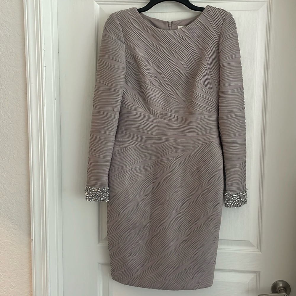 Eliza J Embellished Cuff Dress